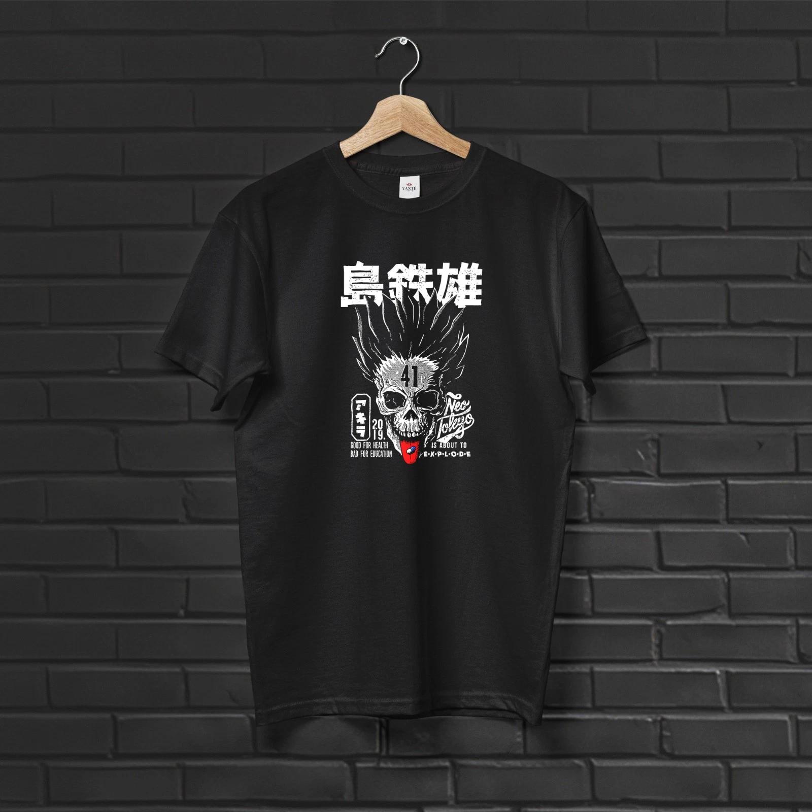 Футболка Нео Токио, Аниме-футболка с принтом в стиле Акиры XL