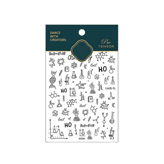 

Шикарные наклейки для ногтей, отличная липкость, полное покрытие, украшение для ногтей чёрный