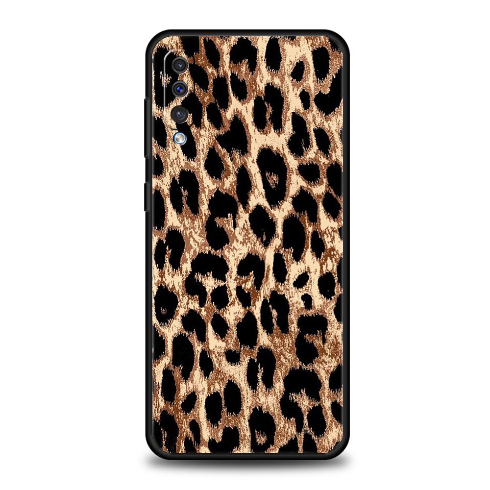 Fashion Tiger Leopard Print Case For Samsung A56 A36 A26 A24 A16 A14 A12 A32 A50 A70 A22 A40 A34 A54 A42 A52 A04s A06 5G Cover