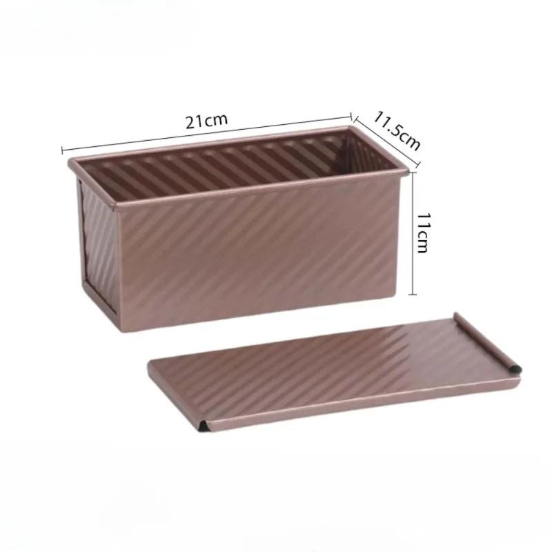 Bread Mold with Lid Breathable Cheesecake Baking Tray Household Oven Baking Tools High-Temperature Resistant Kitchen Bakeware