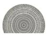 Half Round Smiling Face Entrance Door Mat Area Carpet Family Blanket Soft Bathroom Foot Rugs Welcome Mat