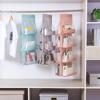 Multi-layer Bag Storage Bag Waterproof Bag Wardrobe Hanging Leather Bag Finishing Bag Female Bag Storage Bag Wardrobe Handbag Purse Hanging Bag