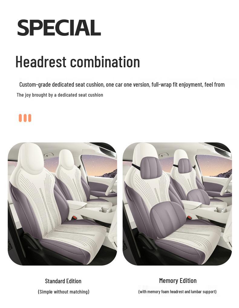 MG4 Perforated Suede Car Seat Cover - Breathable, All-Season Cushion for 26 Models