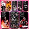 P-Penta Zero M-Miedo Handyhülle Für iPhone 16,15,14,13,12,11,Pro,Max,Plus,X,XS,XR,SE,8,7,Mini,Weiches Silikon Schwarze Hülle