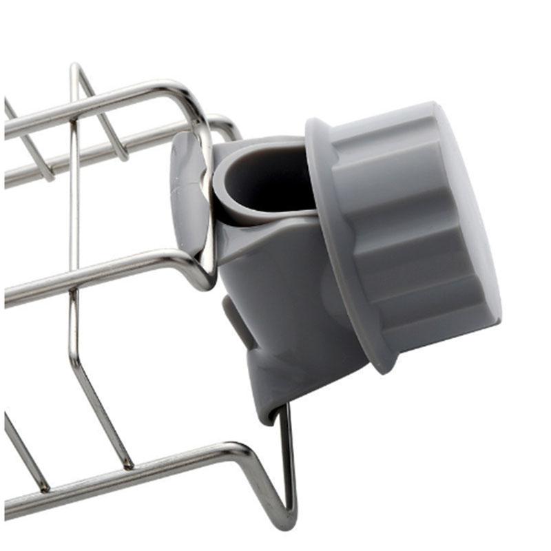 Badezimmer Küche Edelstahl Spüle Schwamm Lagerung Wasserhahn Halter Seife Abtropffläche Handtuch Rack Regal Organizer Zubehör