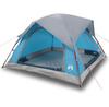 Vidaxl 4-person Blue Waterproof Camping Tent