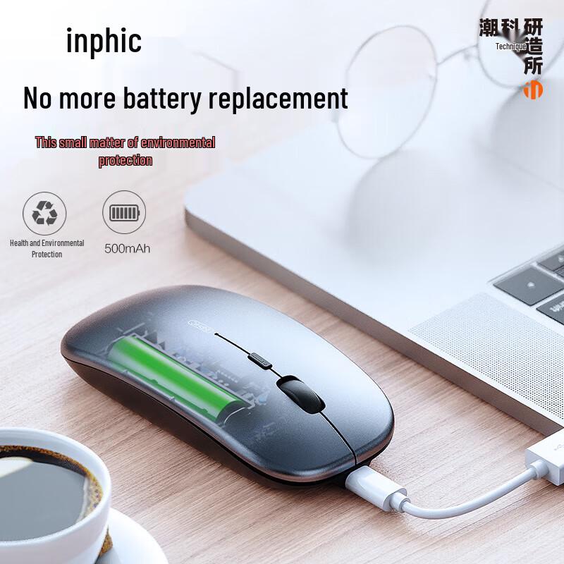 INPHIC M1PRO Wireless Tri-Mode Silent Mouse