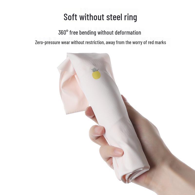 Girls' Anti-Nipple Show Vest: Long Wide-Strap Training Bra for Junior and Senior High School Students