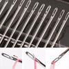 Self-Threading Sewing Needles: Ideal for the Elderly and Visually Impaired, Perfect for Sewing Clothes.