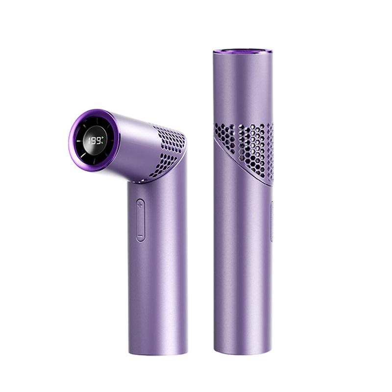 

Portable Handheld Turbo Fan,3 In 1 Rechargeable Mini Fans,Up To 12 Working Hours,1-199 Speed,Digital Display, B