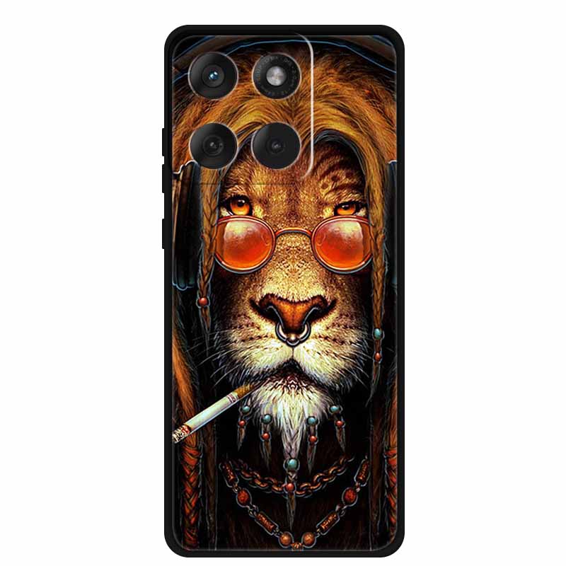 For Motorola Edge 70 5G Case Soft Silicone TPU Cool Animal Phone Cases For Motorola Moto X70 Air 5G Planet Protective Back Cover