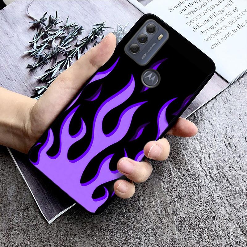 Case for Motorola Moto G Stylus 5G G Play G Power G 5G G Pure 2023 2024 E20 E22 E22i E32 E40 E13  Purple Aesthetic