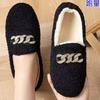 Doudou Shoes, Warm In Autumn and Winter, Thick-soled New Mao Mao Shoes, Flat-soled Versatile Cotton Shoes, Velvet Mother