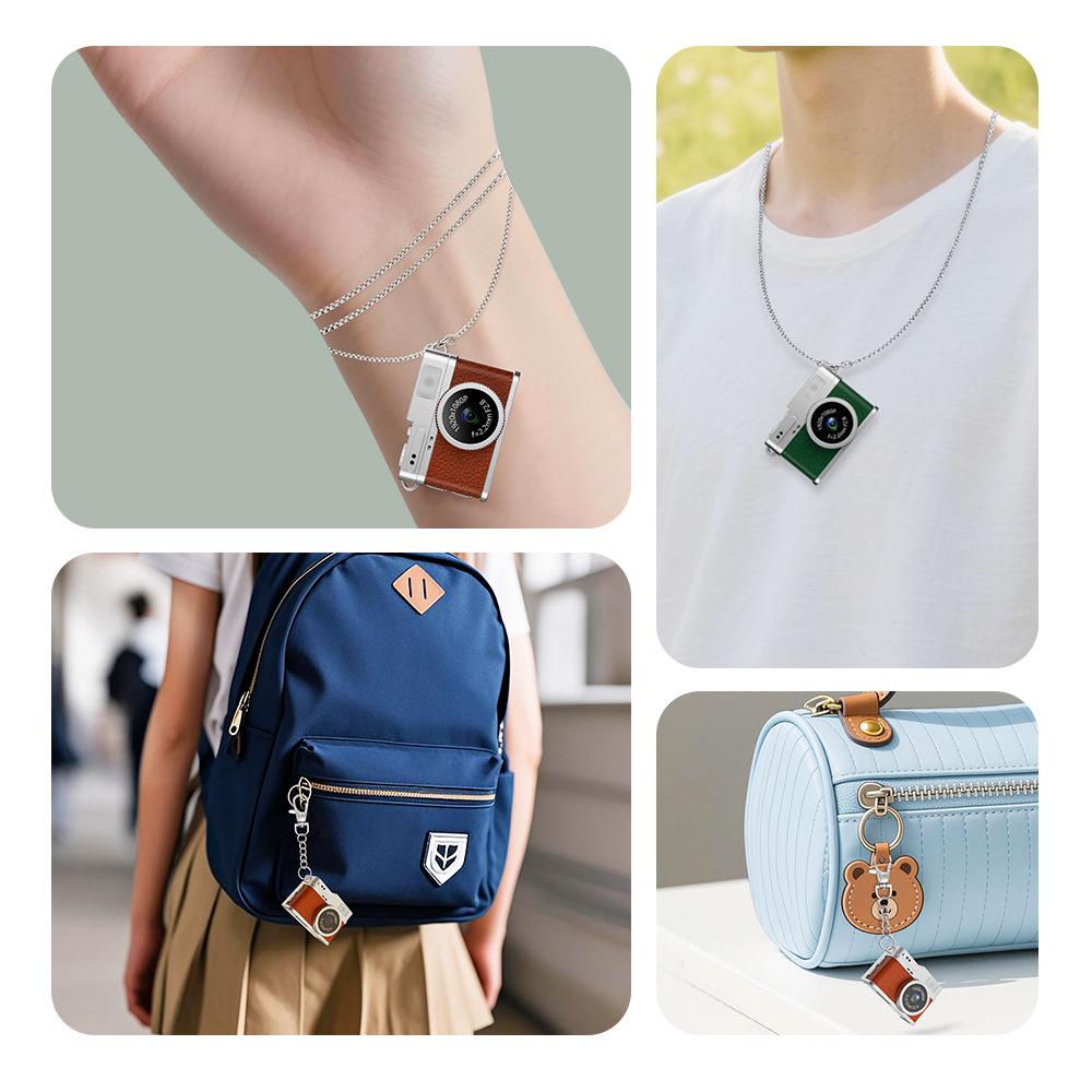 Retro Mini HD Digital Camera for Students: Portable Photo & Video Recorder