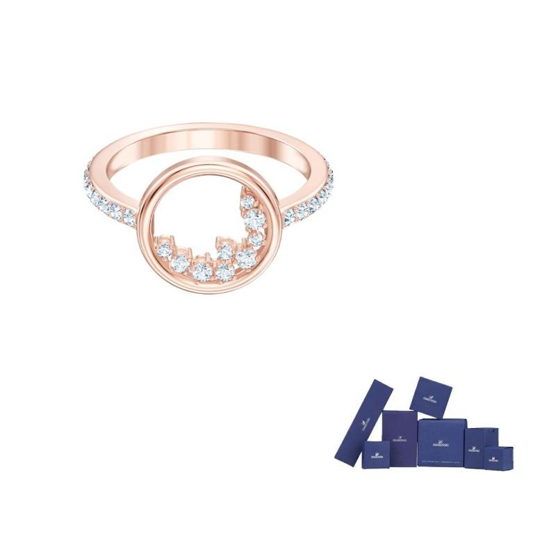 Swarovski North Artificial Crystal Rings Womens 55-Original brand box