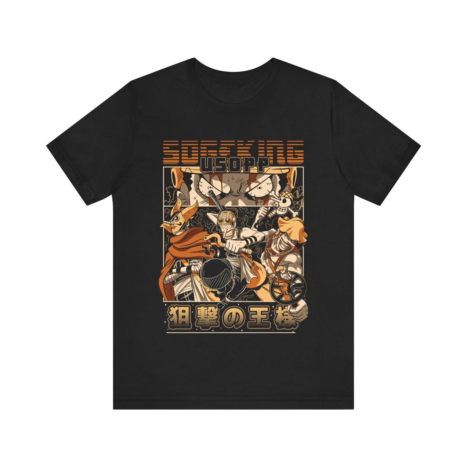 

One Piece Usopp Fan Art Graphic Tee 2XL