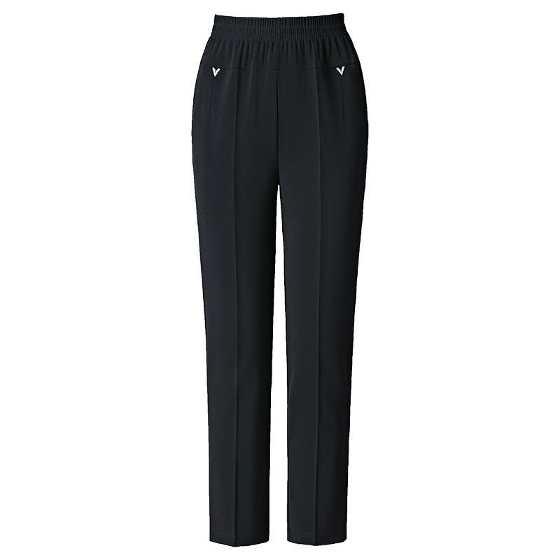 High Waist Elastic Summer Capri Pants for Middle-Aged & Elderly Women