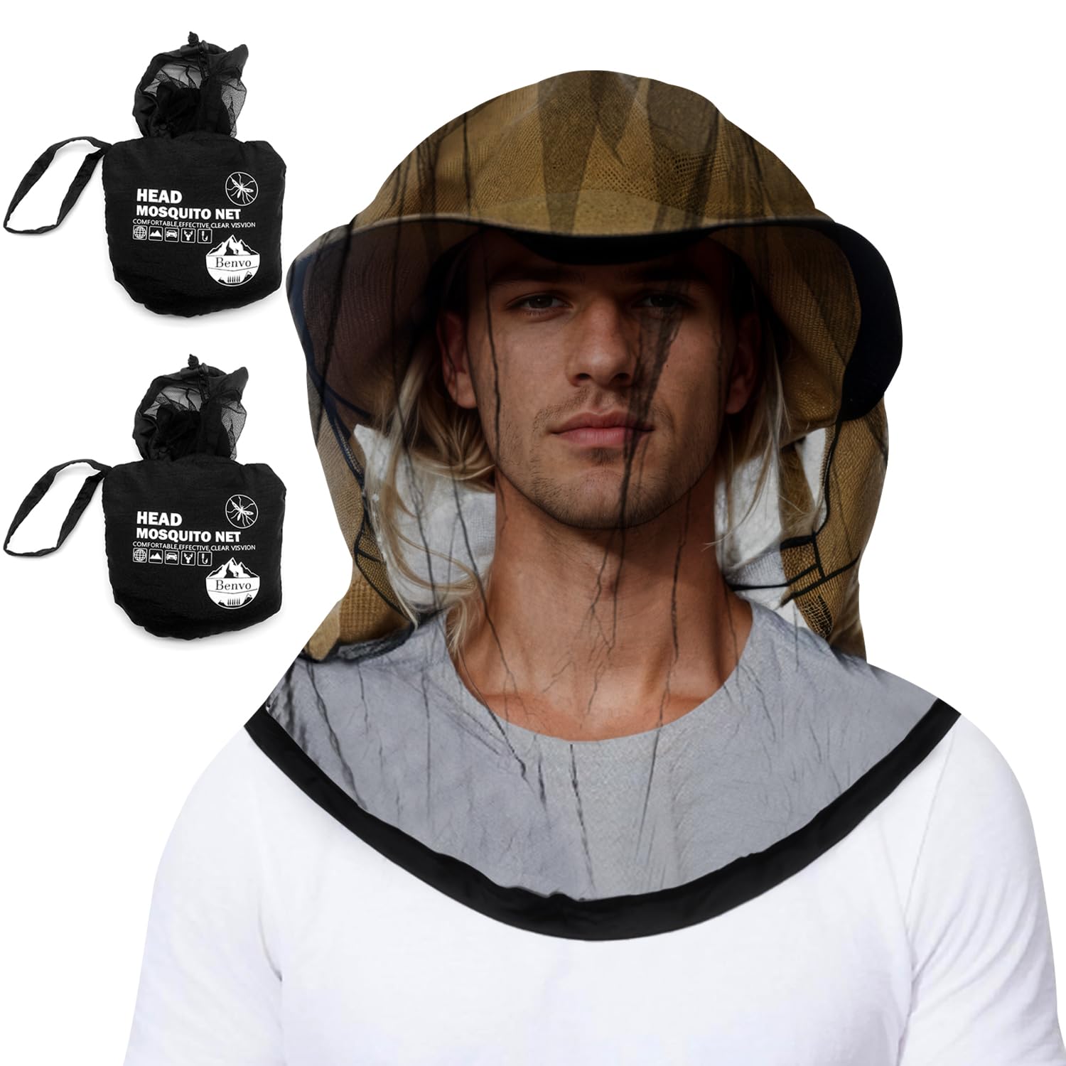 [Benvo] Insect Repellent Net, Upgraded Version, Length 54cm, Insect Repellent large