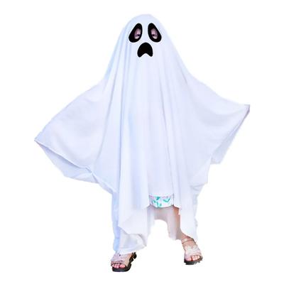 Halloween Ghost Costume Children Adult Masquerade Ghost Cape Holiday Funny Dress Up Cosplay Halloween Decoration