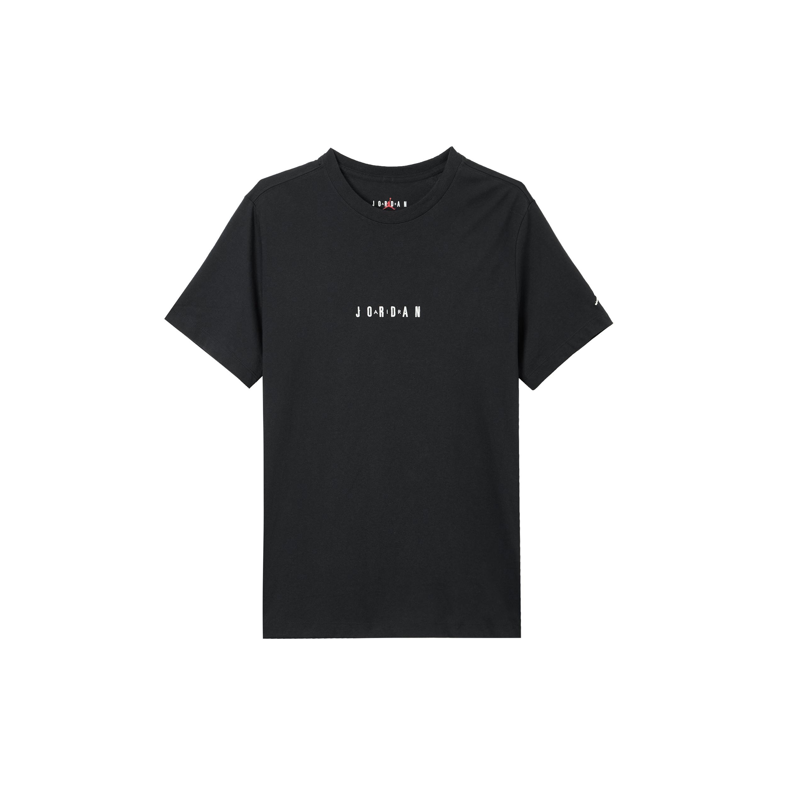 Air Jordan Embossed Air Crew T-Shirt Black Men s DM3183-010 M