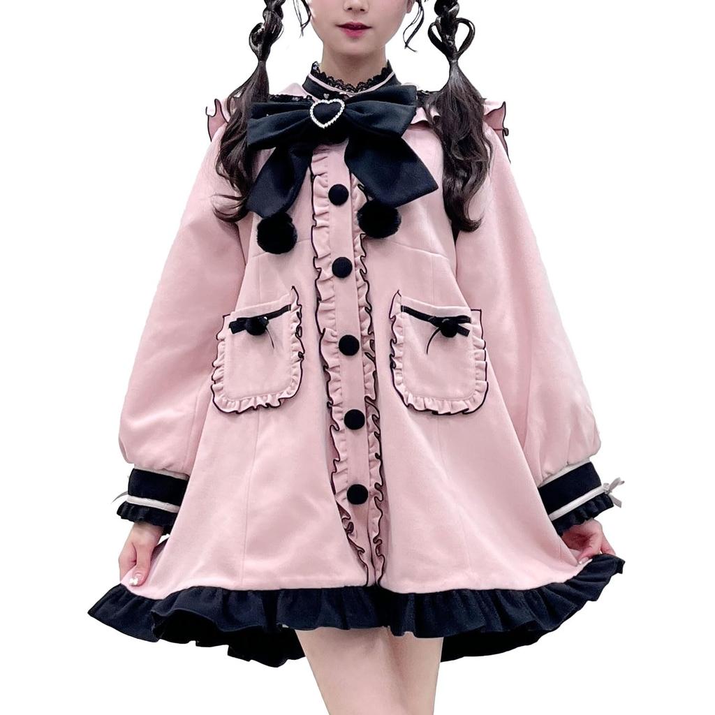 Yumetenbou Mass-produced Landmine Clothing Pompom Ribbon Sailor Frill Coat