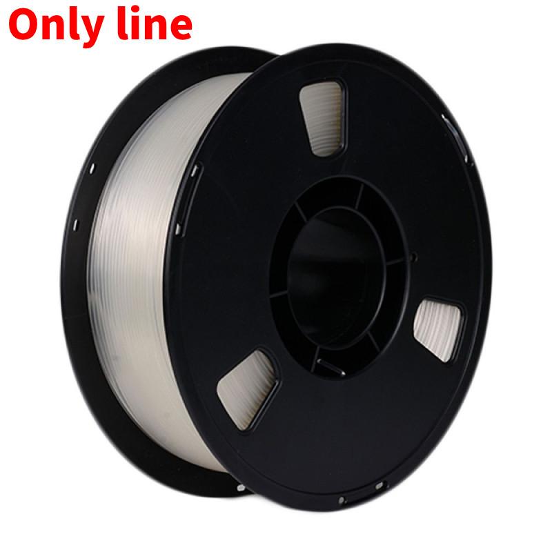 

Ручка для 3D-печати, нить ABS, материал PLA, для детских игрушек, креативный многоцветный инструмент Transparent PLA