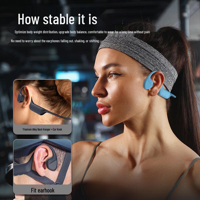 SMEBERT X16 Bone Conduction Bluetooth Sport Headphones