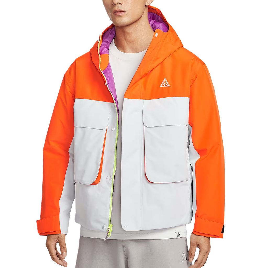 Nike ACG PrimaLoft Skull Peak Storm-FIT Oversized Windproof Water-Repellent Color-Block Long Sleeve Cotton Jacket Men jackets FV8682-820