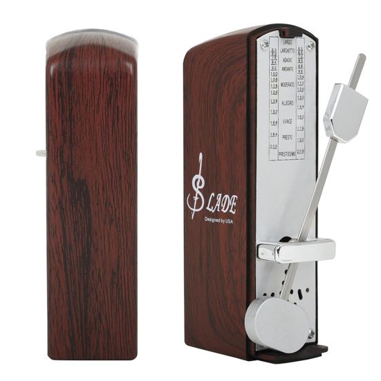 Professional Metronome Highly Accurate Musical Instrument Accessories Vintage Piano Guitar Mechanical Metronome for Other Instruments