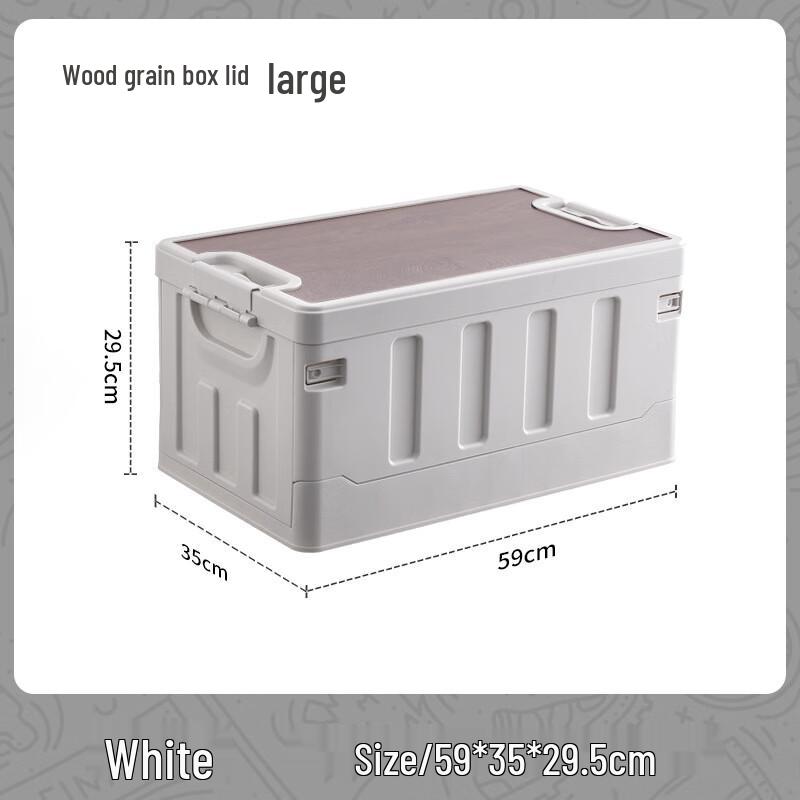 Foldable Outdoor Camping Car Storage Box Large