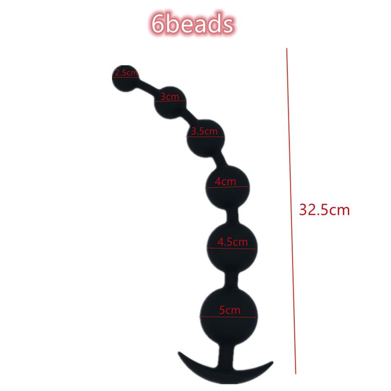 Super Long Anal Beads Anal Plug Prostate Massage Big Butt Plug Vaginal Balls Anal Stimulation Pull Bead Dildo Deep Anal sex Toy