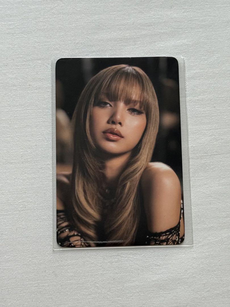 

[USED] BLACKPINK Seoul Concert GOYANG MD Purchase Bonus Trading Card Lisa