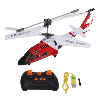 Helicóptero RC Protección Múltiple Doble Hélice Helicóptero de Control Remoto Juguete para Niños Principiantes