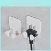 Plastic Duty Heavy Hooks Adhesive No Drill Organizer Wall Home Tools Office