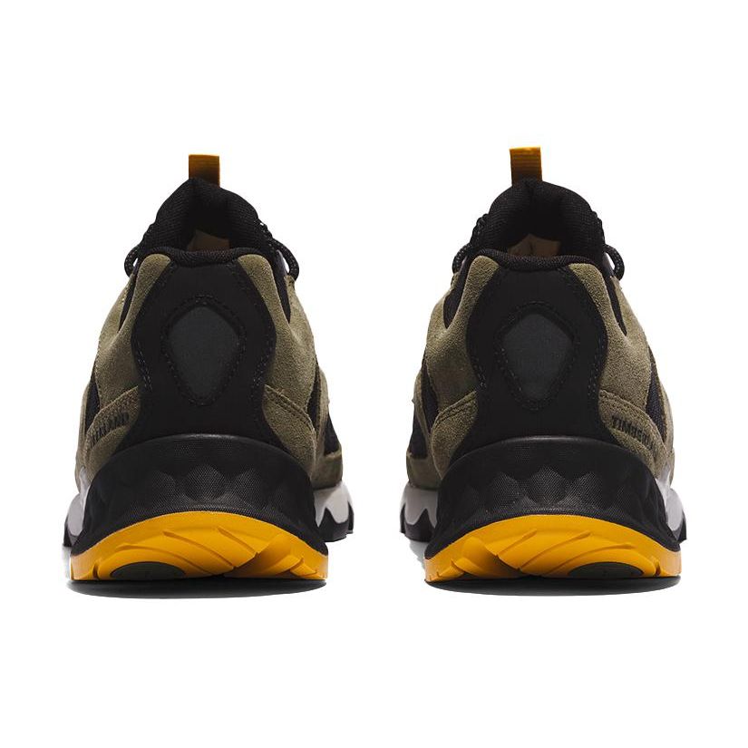 Timberland Solar Wave ST Shock Absorbing Slip Resistant Low Top Outdoor Shoes Men Shoes Green Black A5SSM991