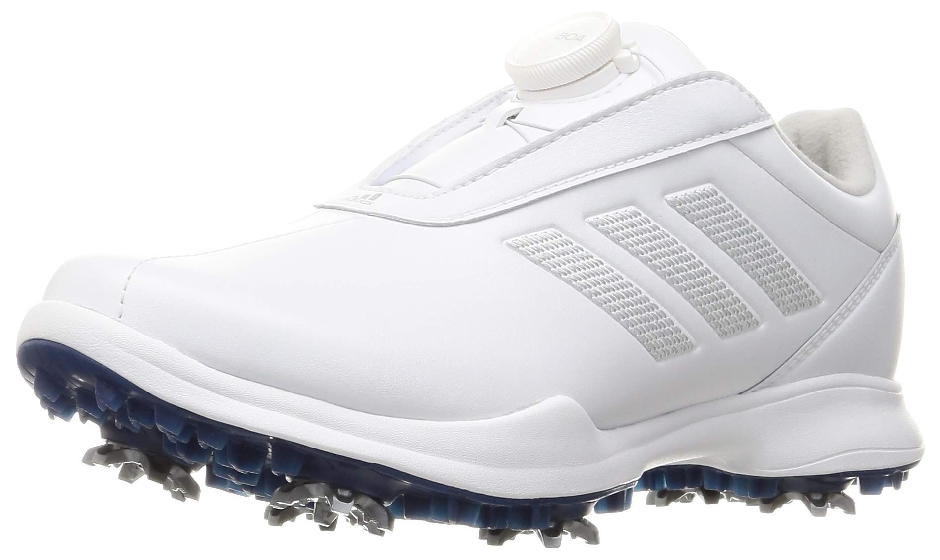 

Кроссовки для гольфа Driver Boa 3 Indigo cm [Adidas Golf] женские белые/серебристые металлик/технические 22.5