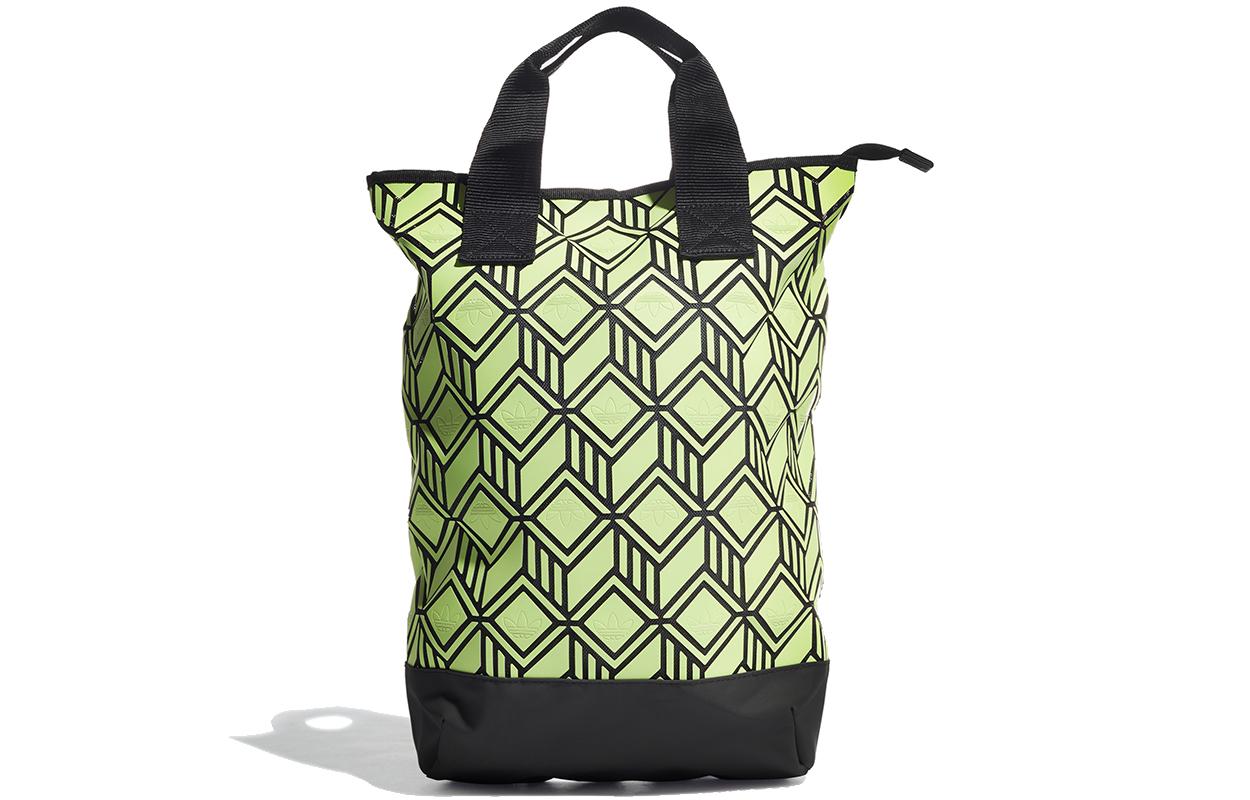 Adidas Originals Artificial Leather Backpack Regular Unisex Signal Green GN2121