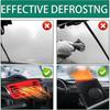 Car Heater, 12v 150w Portable Car Heater Defroster Fans Heating & Cooling Fast Plug In Cigarette Lighter Vehicle Microwave Molecular Deicing