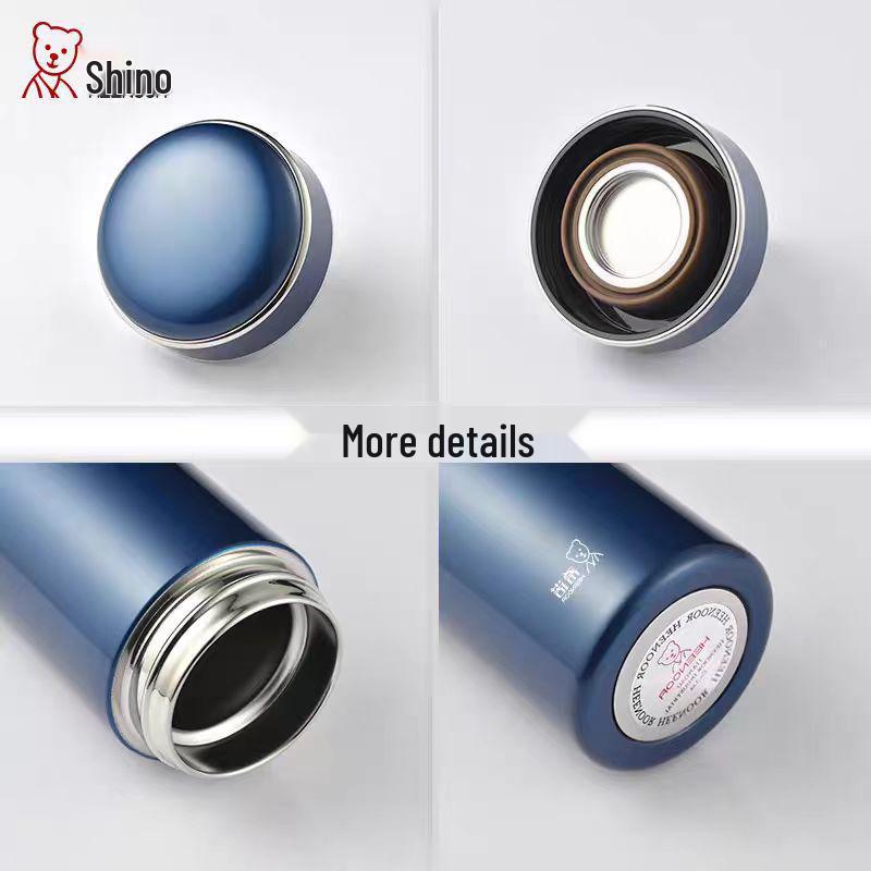 Xinuo Insulated Stainless Steel Tea Cup – Large Capacity, Portable, with Filter for Men and Women