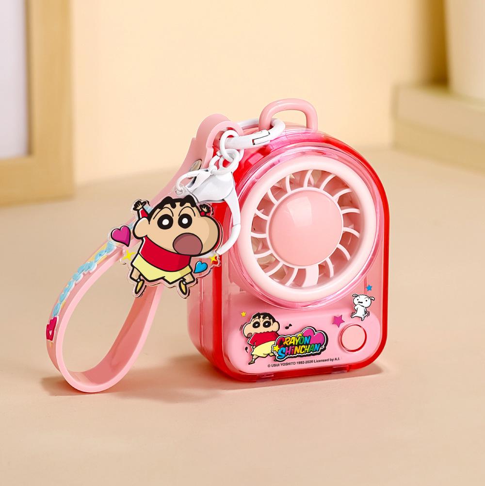 Cartoon Fruit Phone Holder & USB Mini Fan - Cute Portable Student Travel Gift