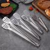 304 Stainless Steel Kitchen & Grilling Tongs for Barbecue, Bread & Steak