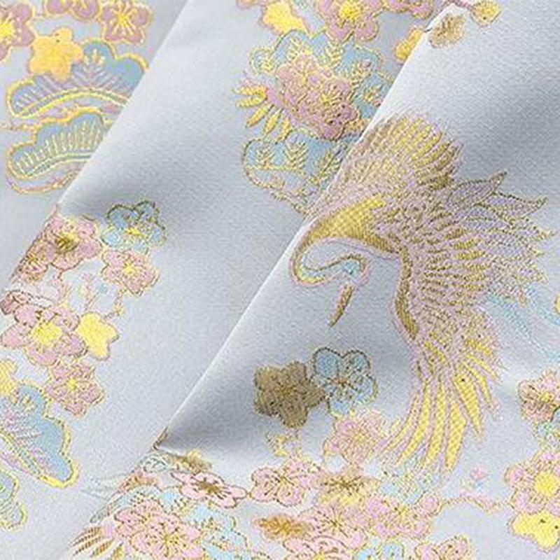 100*150cm High-grade Brocade Jacquard Fabric Satin Fabric Diy Sewing Hanfu Kimono Children's Clothing Chinese Costume Apparel