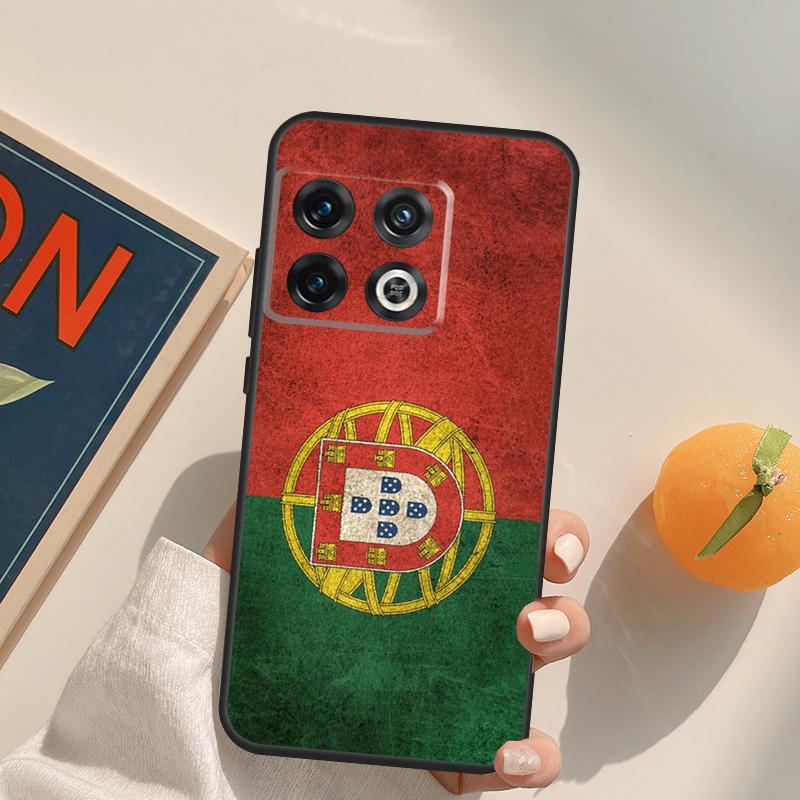 Portugal Flag Case For OnePlus 15 13 12 11 13R 12R 10T 8T 13T OnePlus Nord 5 CE 3 2 4 Lite N20 N30 Cover