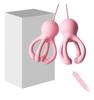 Electric Nipple Vibrator Female Breast Massage Nipple Clip Enhancer Nipple Sucking Stimulator Female Masturbator Adult Products