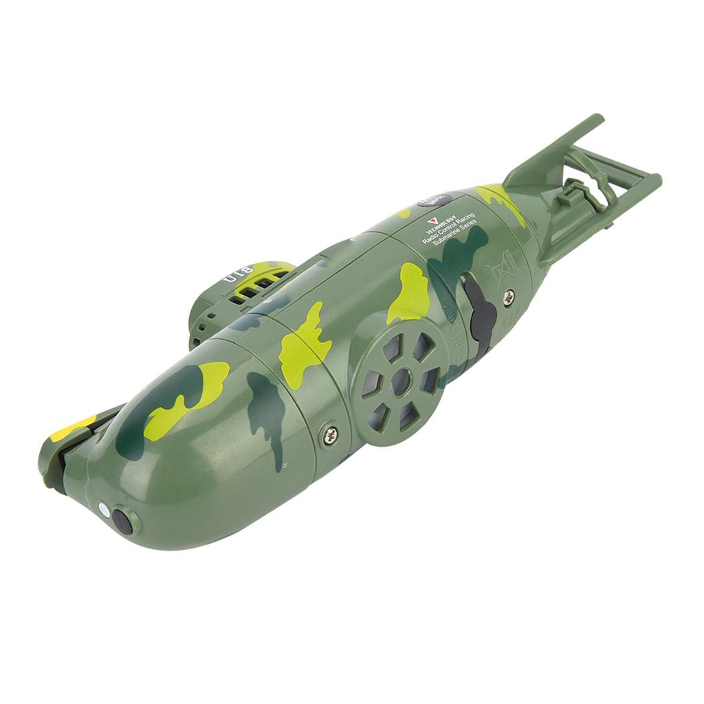 Simulation Military Remote Control 6 Channel Submarine Toy Model (Black)