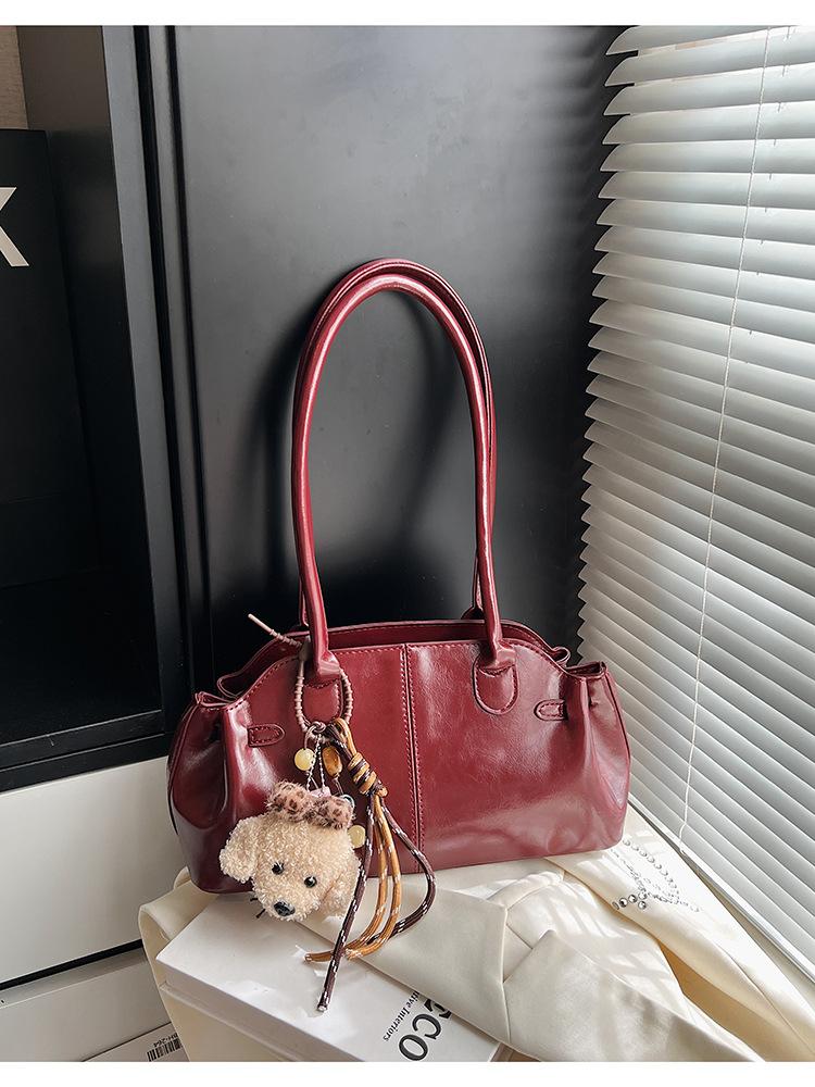Simple and Versatile Shoulder Bag, High-end Casual Commuting Underarm Bag
