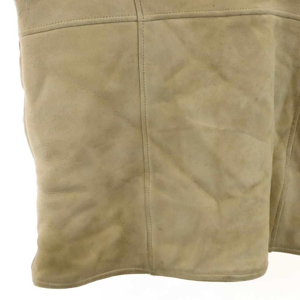 DOWN UNDER INTERNATIONAL 80s 90s Old Mouton coat XL beige Men's Used