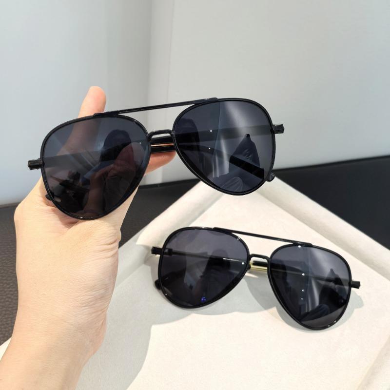 New Fashionable Men's Fishing and Driving Sunglasses Anti UV Classic Pilot Toad Glasses Sunglasses Glasses
