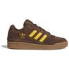 Adidas Forum Low CL Braun Gebraucht Gelb Unisex Sneaker Gummi JI3274