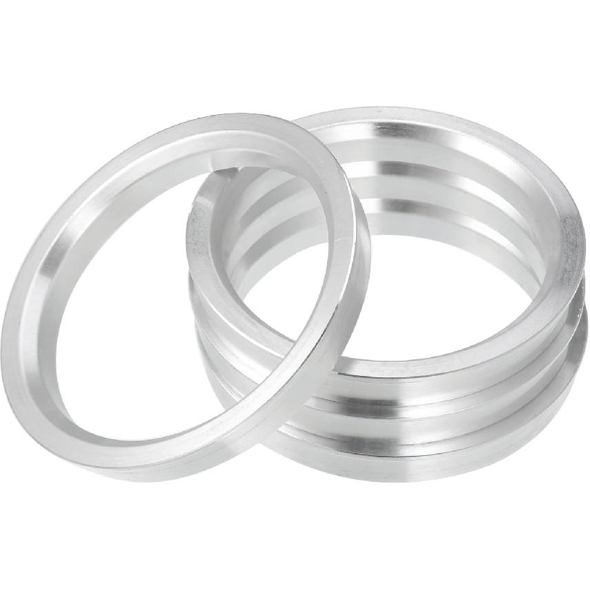 X AUTOHAUX 4pcs OD 83.1mm To ID 66.1mm Aluminium Alloy Car Hub Centric Rings Wheel Bore Center Spacer
